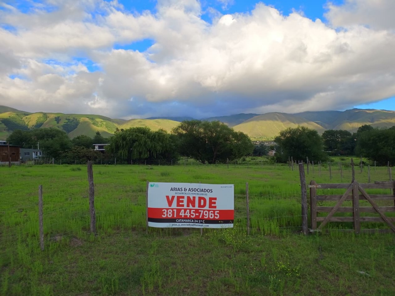 VENTA TERRENO TAFI DEL VALLE 